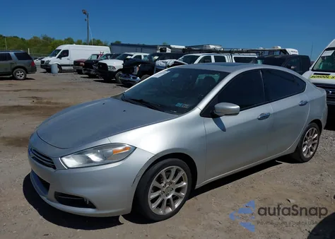 2013 Dodge Dart Limited из США, поврежденный, VIN 1C3CDFCA9DD334426